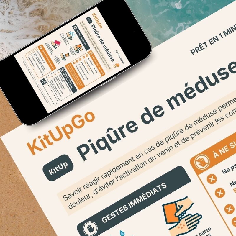 Que faire en cas de piqûre de méduse ?