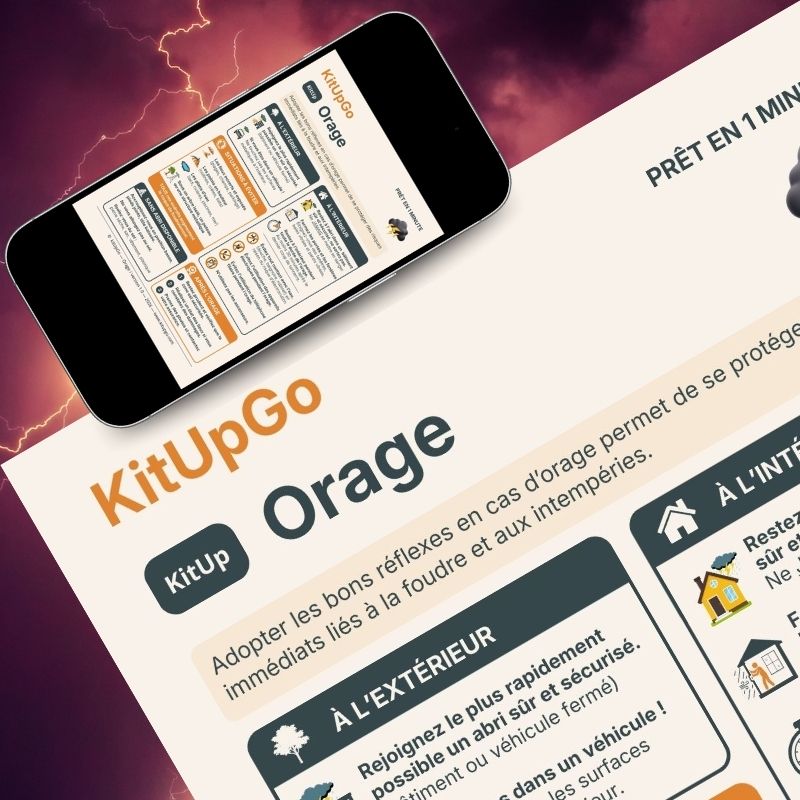 Que faire en cas d'orage